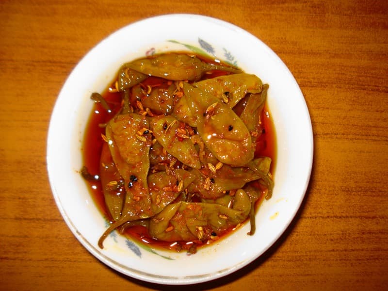 Green Chilli Pickle